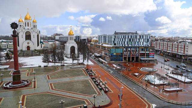 Калининград на карантине