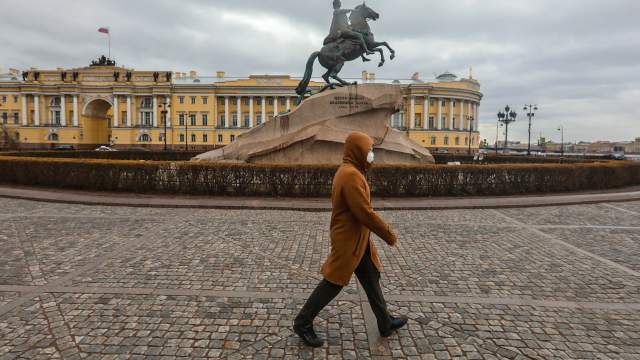 Санкт-Петербург на карантине