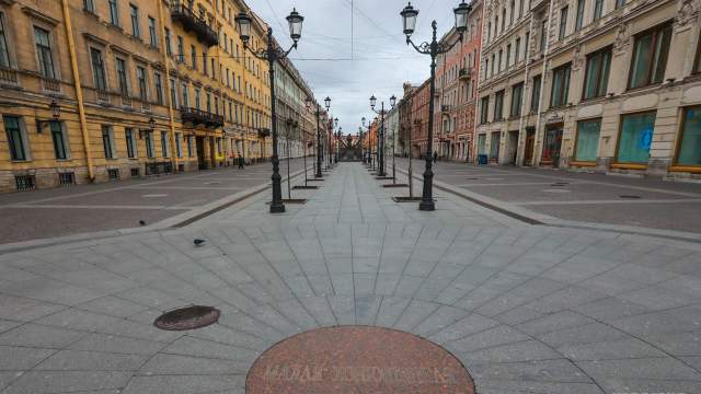 Санкт-Петербург на карантине