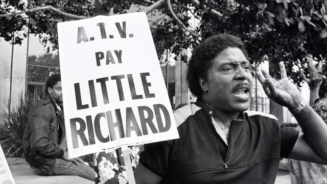 Литтл Ричард протестует против музыкальных компаний