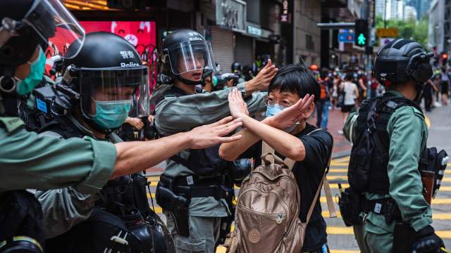 Протесты в Гонконге