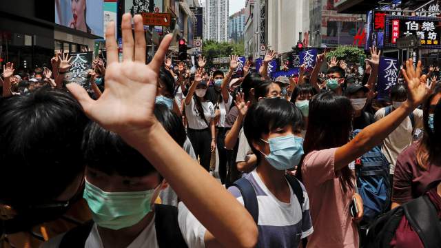 Протесты в Гонконге