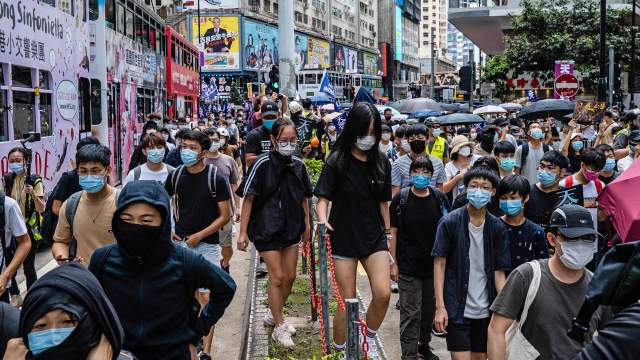 Протесты в Гонконге