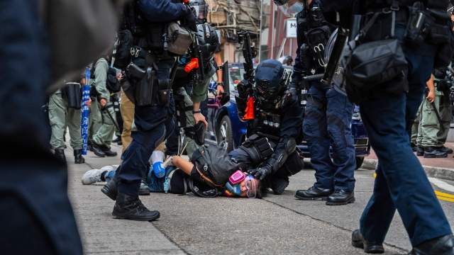 Протесты в Гонконге