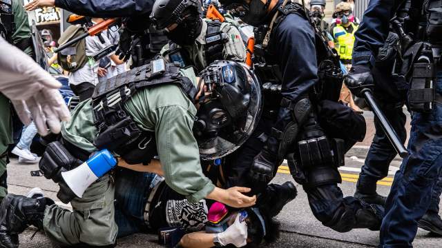 Протесты в Гонконге