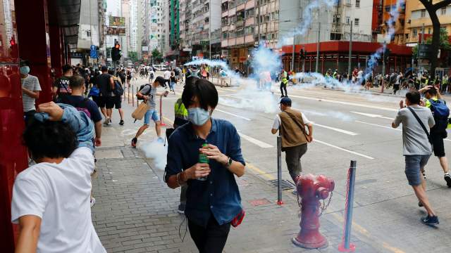 Протесты в Гонконге