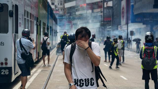 Протесты в Гонконге