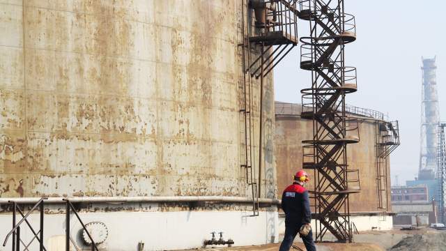 Ликвидация последствий разлива топлива на ТЭЦ-3