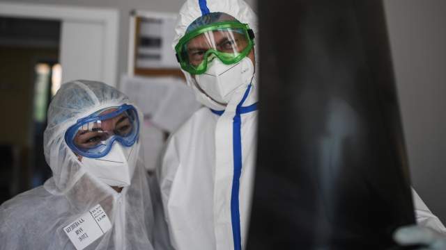 Работа врачей в ГКБ № 15 им О. М. Филатова