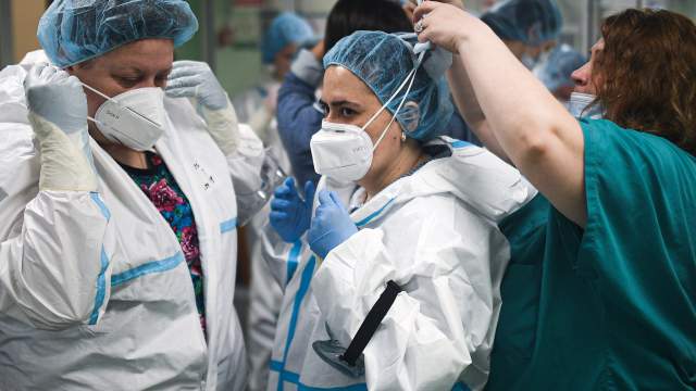 Работа врачей в ГКБ № 15 им О. М. Филатова