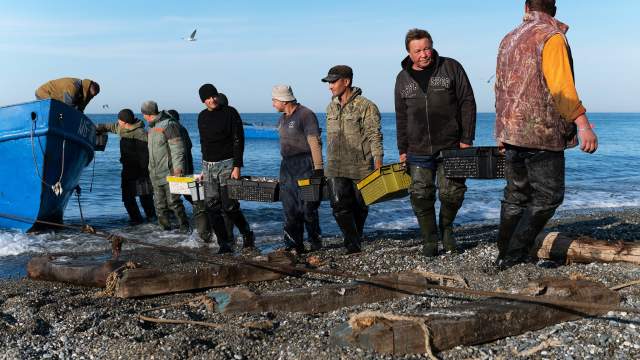 Ловля барабули в Сочи