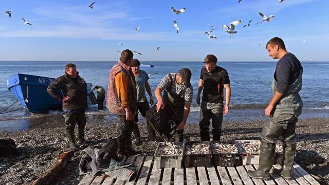 Ловля барабули в Сочи