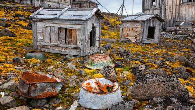 Полярная станция "Бухта Тихая" (архипелаг Земля Франца-Иосифа)