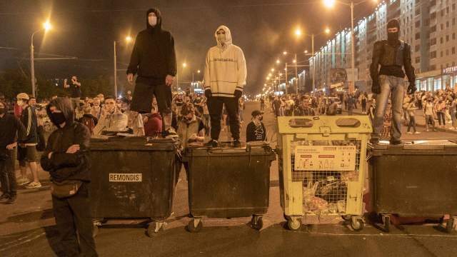 Protests in Minsk