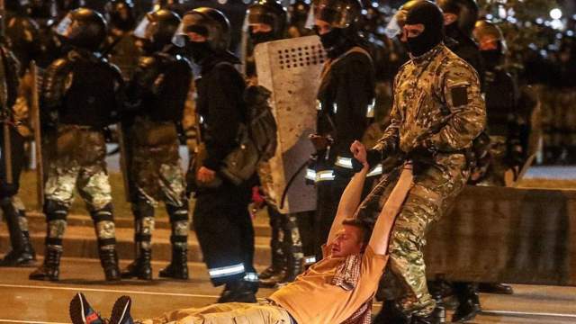 Protests in Minsk