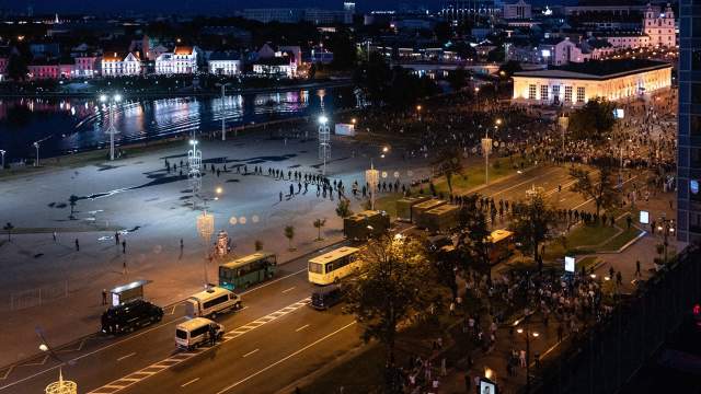 Протесты в Минске