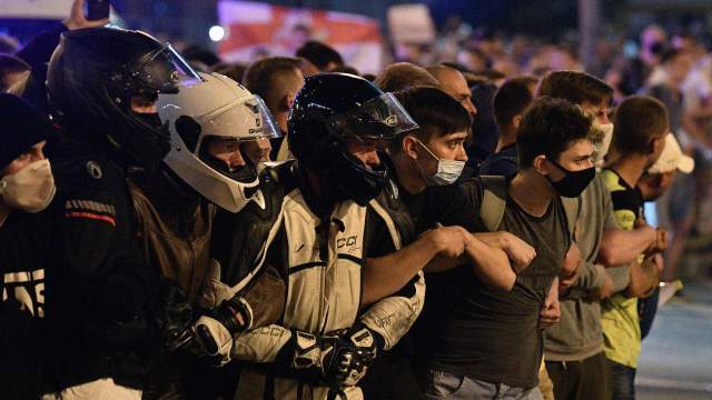 Protests in Minsk