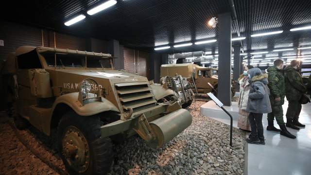 Выставка «Моторы войны» в Музее Победы на Поклонной горе