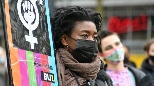  митинг в Роттердам