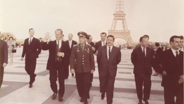 Визит Юрия Гагарина во Францию на XIV Международный астронавтический конгресс, 1963 год