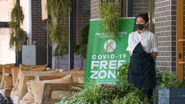 COVID-free ресторан для вакцинированных в Москве