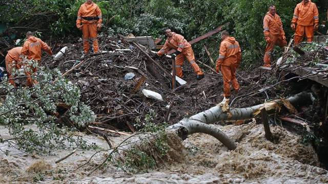 Последствия схода селя в Бахчисарайском районе