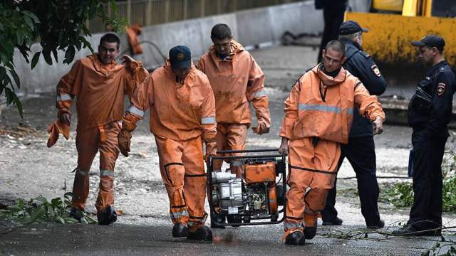 Последствия схода селя в Бахчисарайском районе