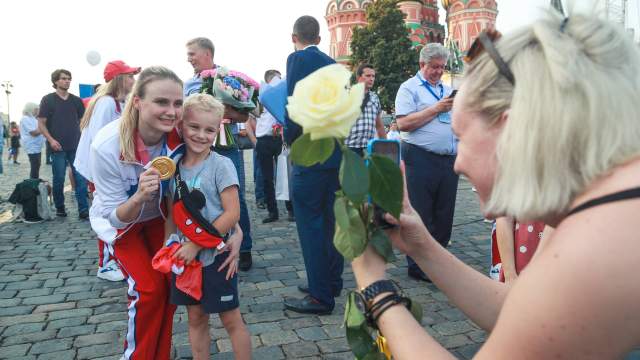 встреча олимпийцев