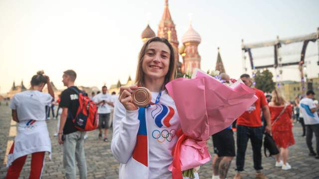 встреча олимпийцев