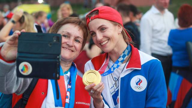 встреча олимпийцев