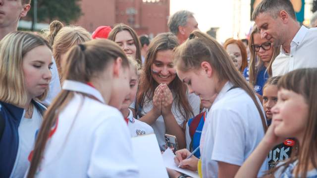 встреча олимпийцев