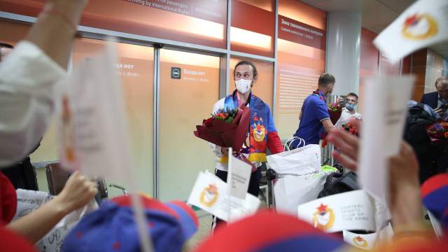 встреча олимпийцев