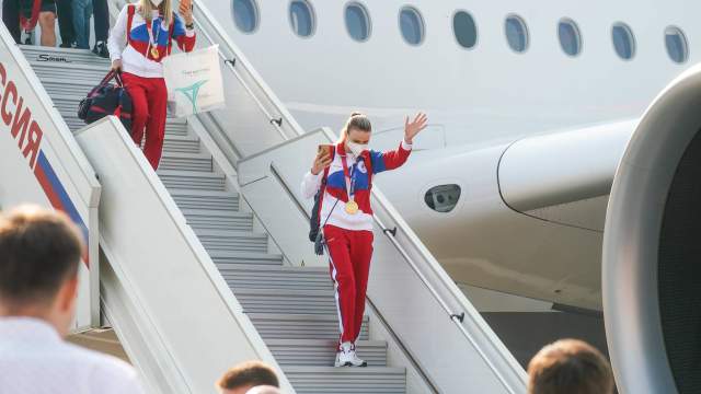 встреча олимпийцев