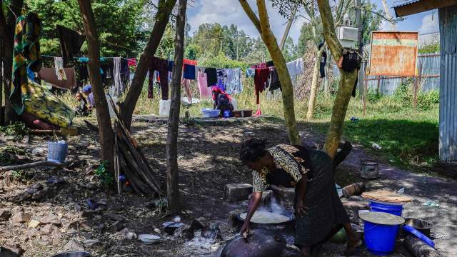 Лагерь, Эфиопия