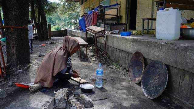 Лагерь, Эфиопия