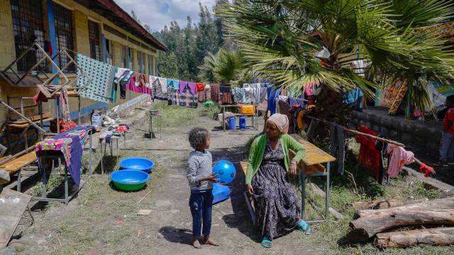 Лагерь, Эфиопия