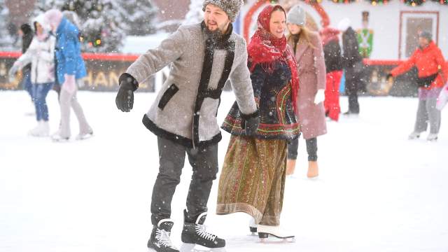 Снегопад в Москве