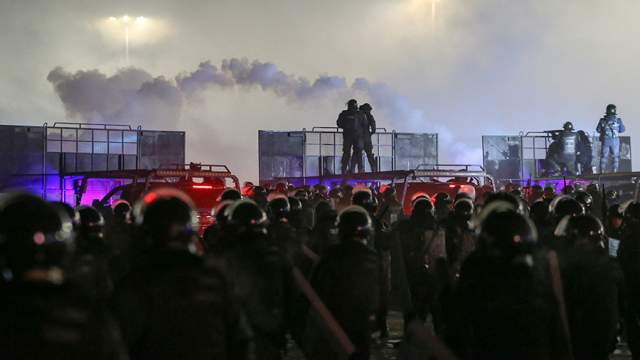 Протесты в Казахстане