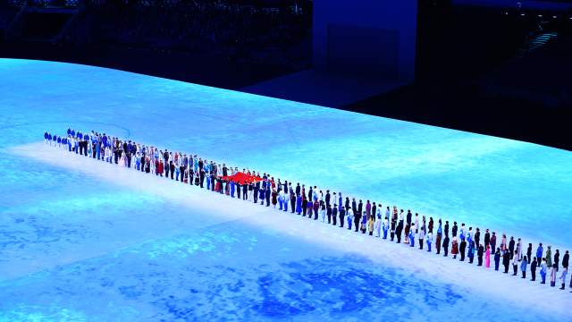 Открытие Олимпиады-2022 в Пекине