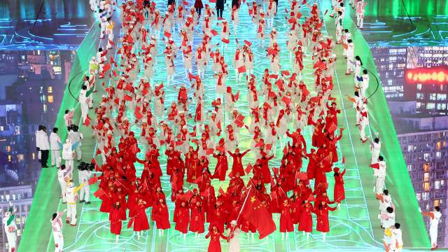 Открытие Олимпиады-2022 в Пекине