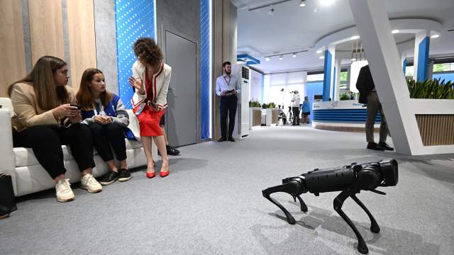 В объективе — ПМЭФ-2022