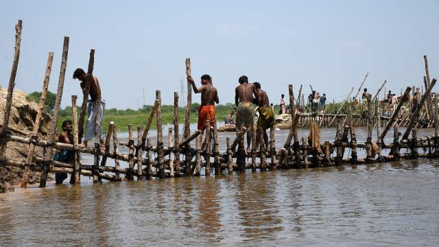 Последствия наводнений в Пакистане