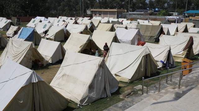 Последствия наводнений в Пакистане