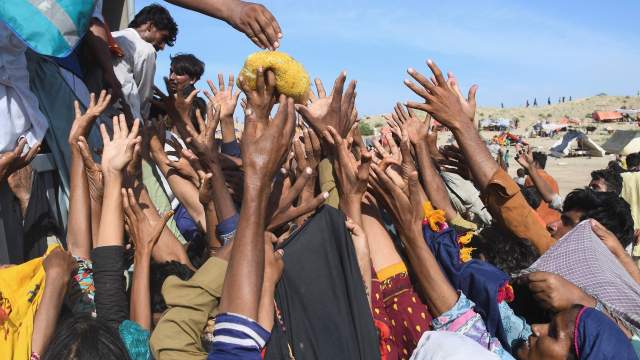 Последствия наводнений в Пакистане