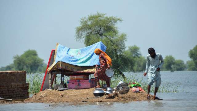 Последствия наводнений в Пакистане