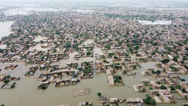 Последствия наводнений в Пакистане