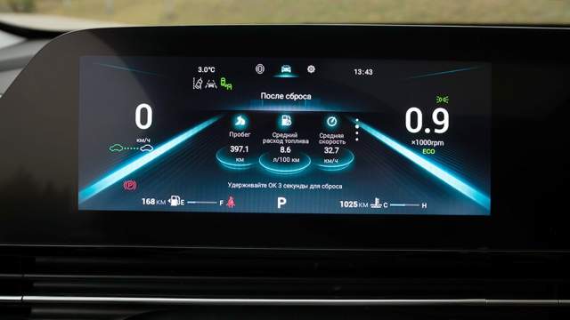 У приборной панели несколько вариантов оформления