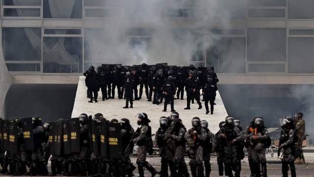 Протест в Бразилии