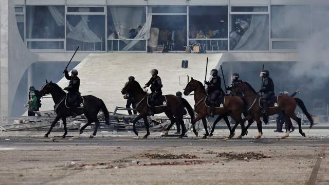Протест в Бразилии