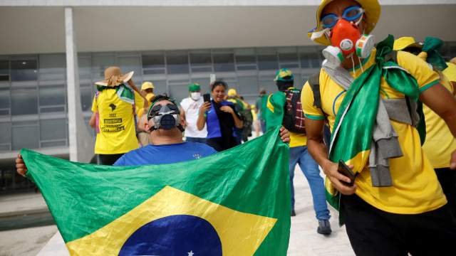 Протест в Бразилии